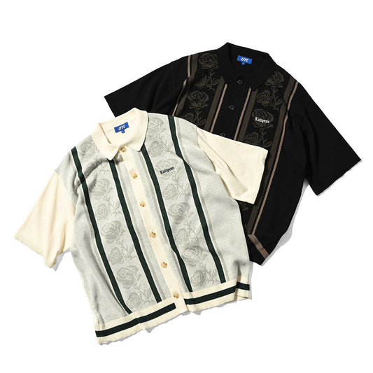 LFYT - ROSE SUMMER KNIT SHIRT【LS250205】