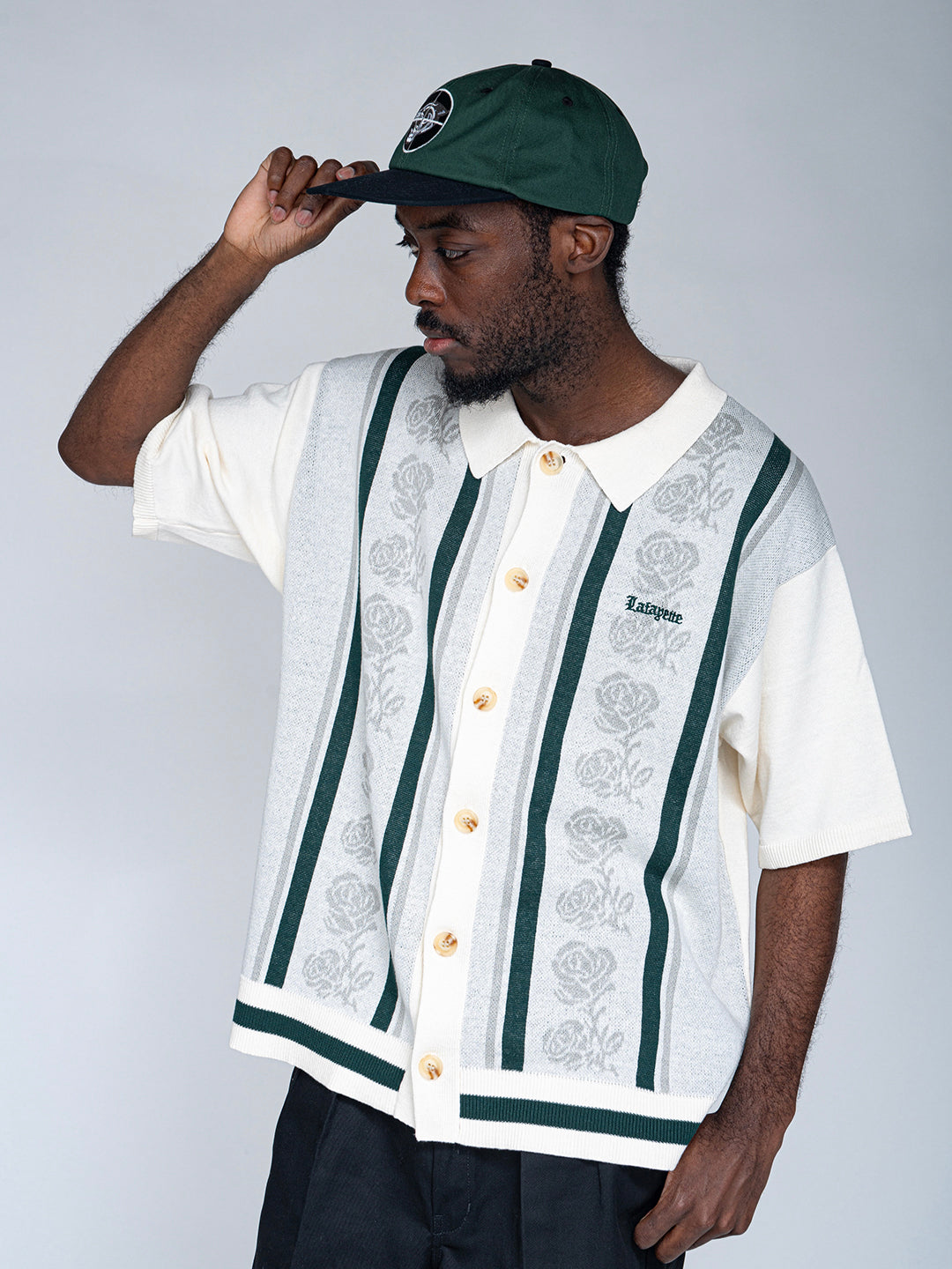 LFYT - ROSE SUMMER KNIT SHIRT【LS250205】