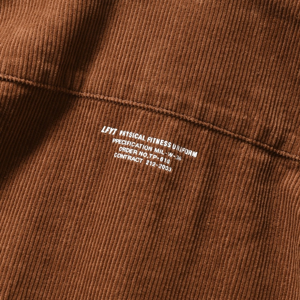 LFYT - CLASSIC CORDUROY SHIRT【LA250201】