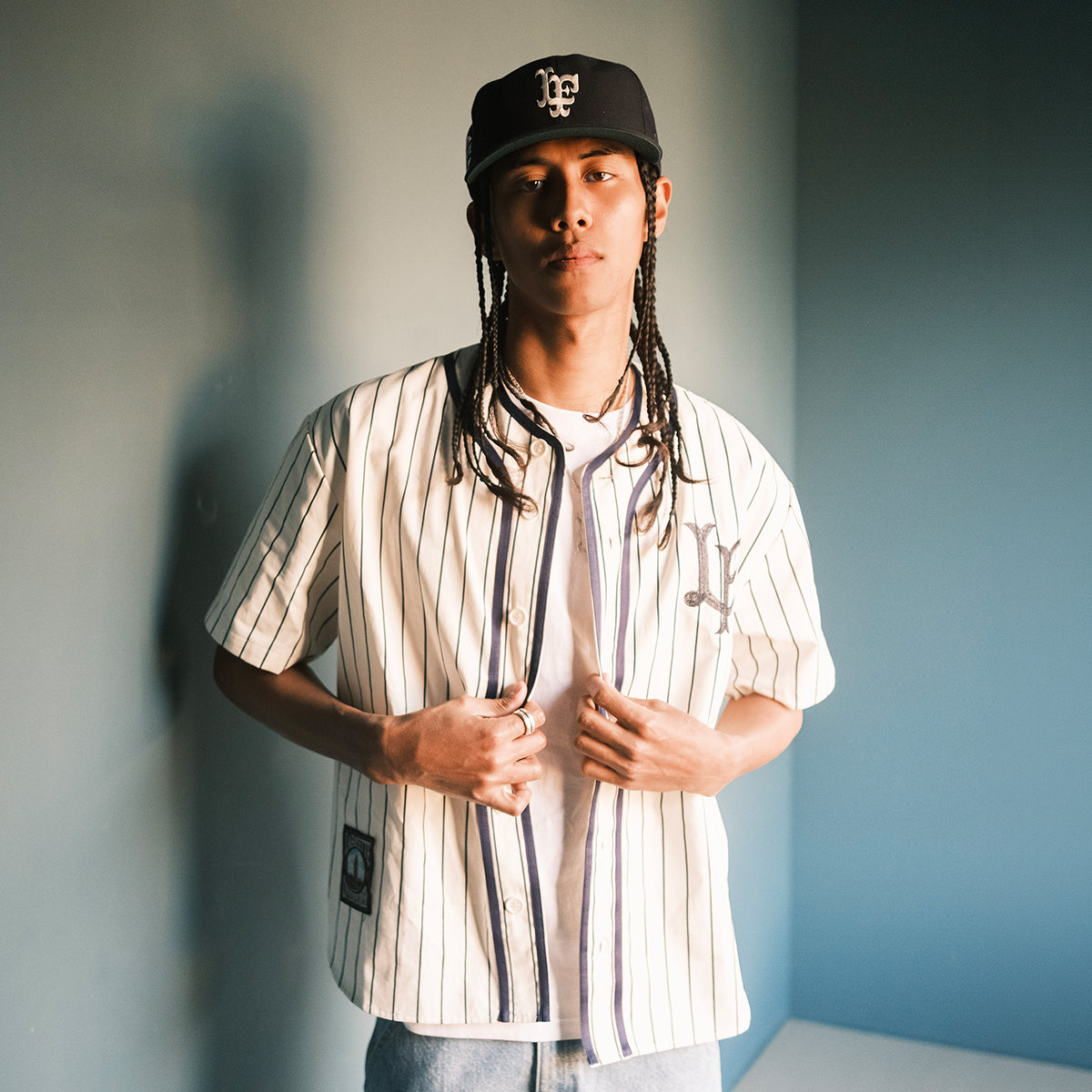 LFYT - OLD STYLE LF LOGO BASEBALL SHIRT【LS260202】