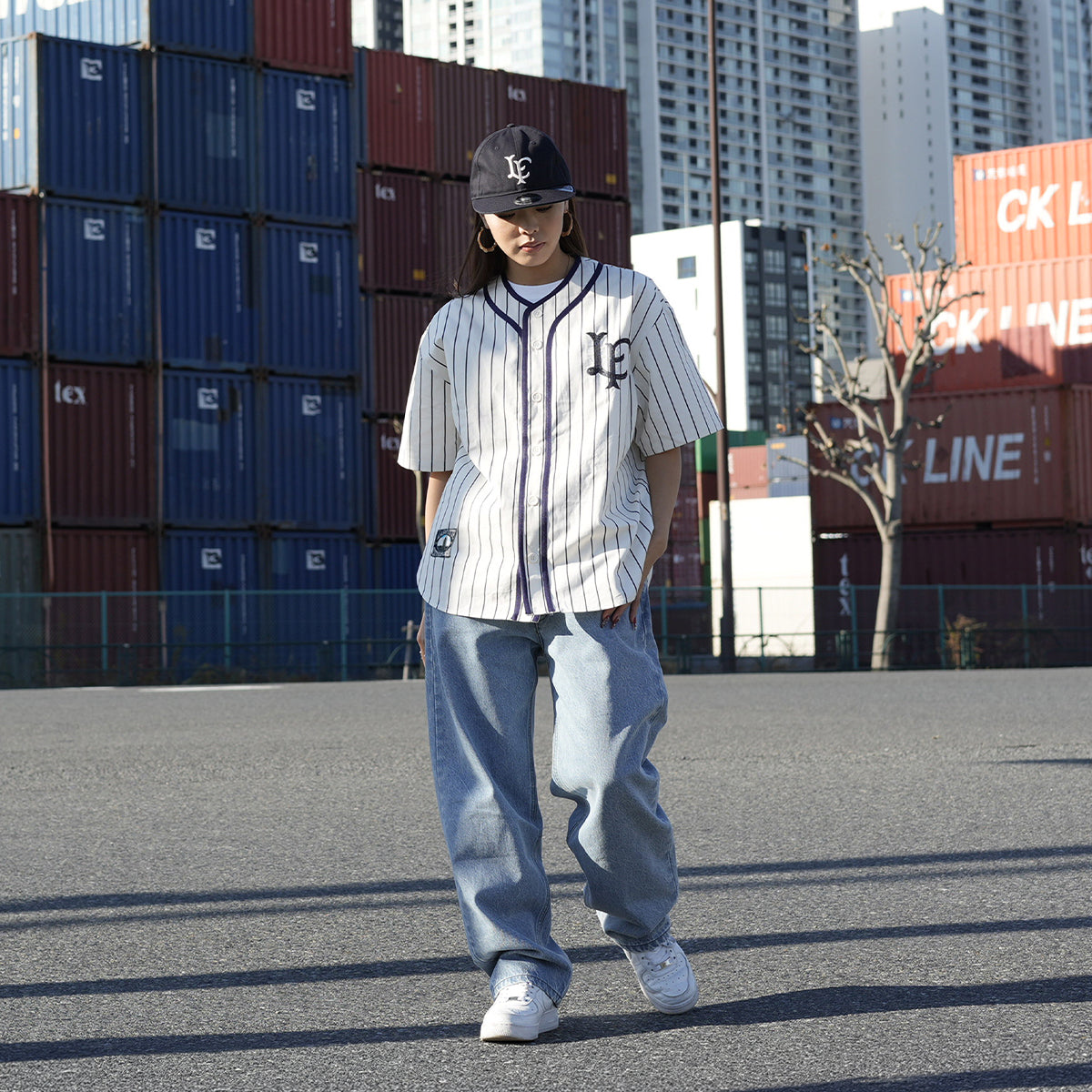 LFYT - OLD STYLE LF LOGO BASEBALL SHIRT【LS260202】