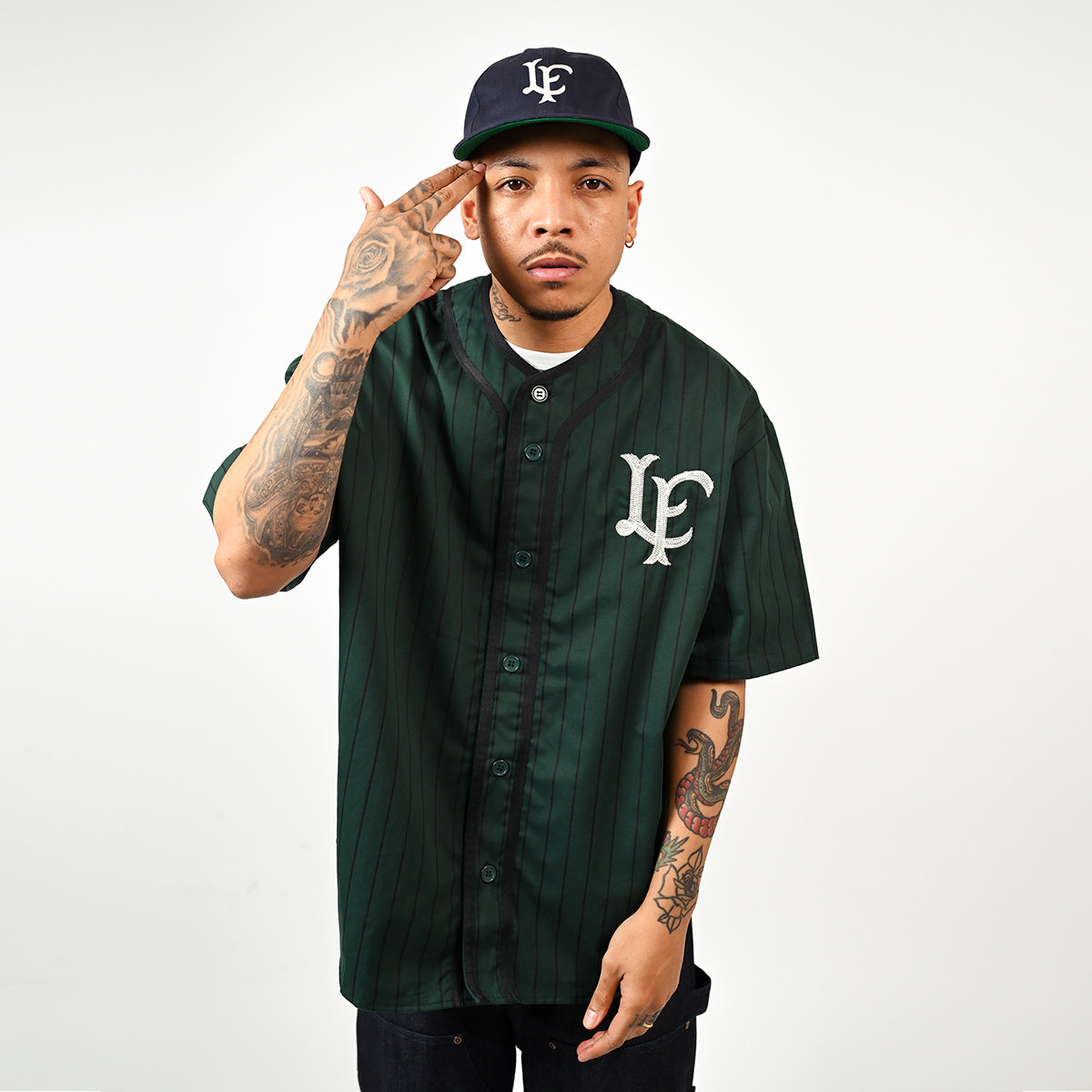 LFYT - OLD STYLE LF LOGO BASEBALL SHIRT【LS260202】