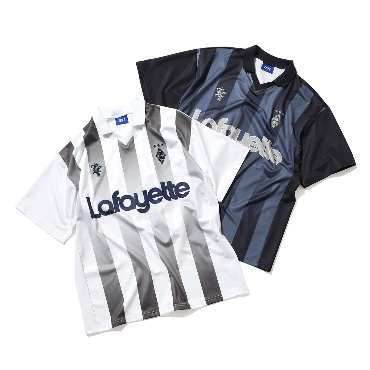 LFYT - STRIPE SOCCER JERSEY【LS260204】
