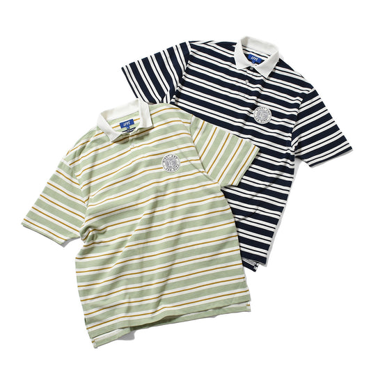 LFYT - ATHLEISURE STRIPED POLO SHIRT【LS260205】