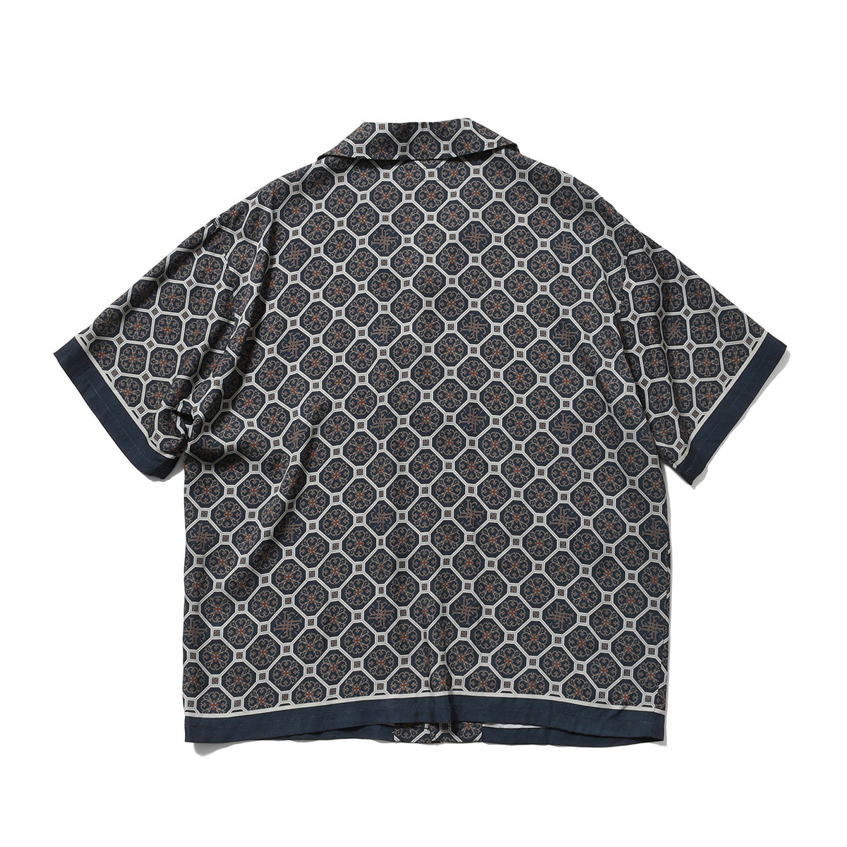 LFYT - ARABESQUE PATTERN OPEN COLLAR SHIRT【LS260206】