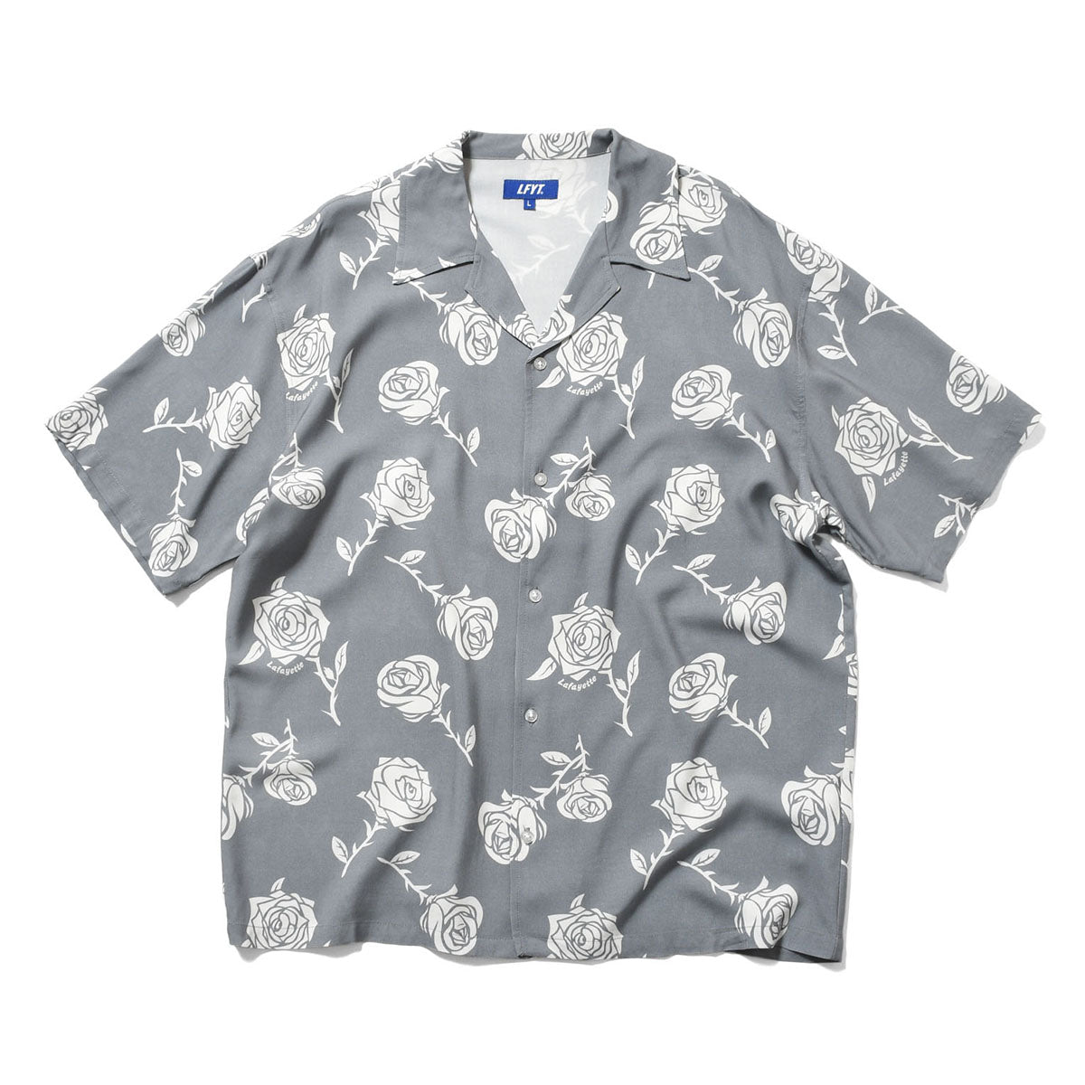 LFYT - ROSE OPEN COLLAR SHIRT【LS260207】