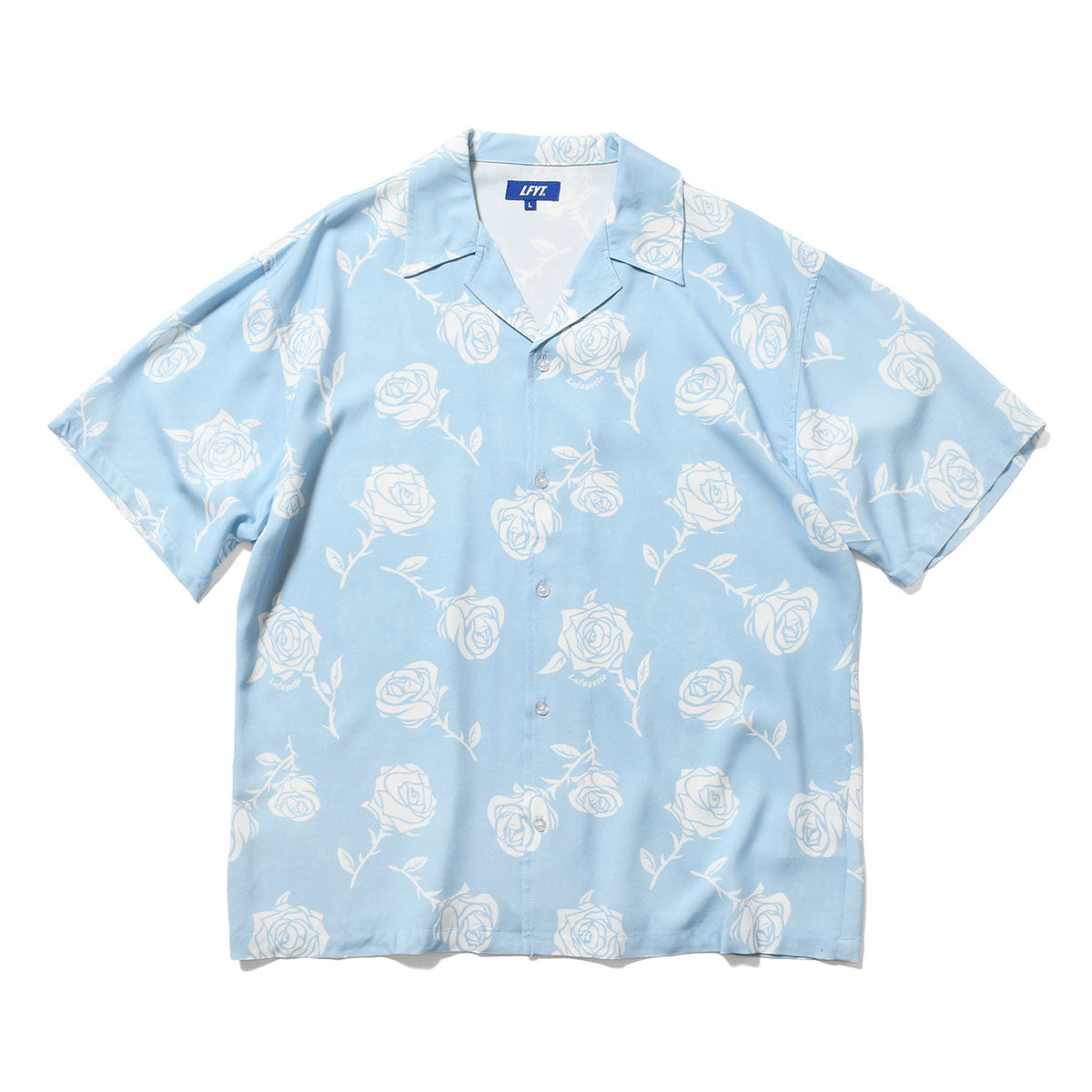 LFYT - ROSE OPEN COLLAR SHIRT【LS260207】