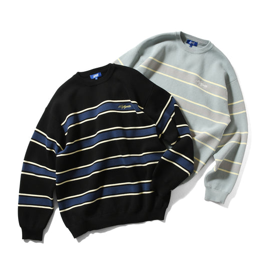 HERITAGE - COTTON KNIT SWEATER【LA250401】