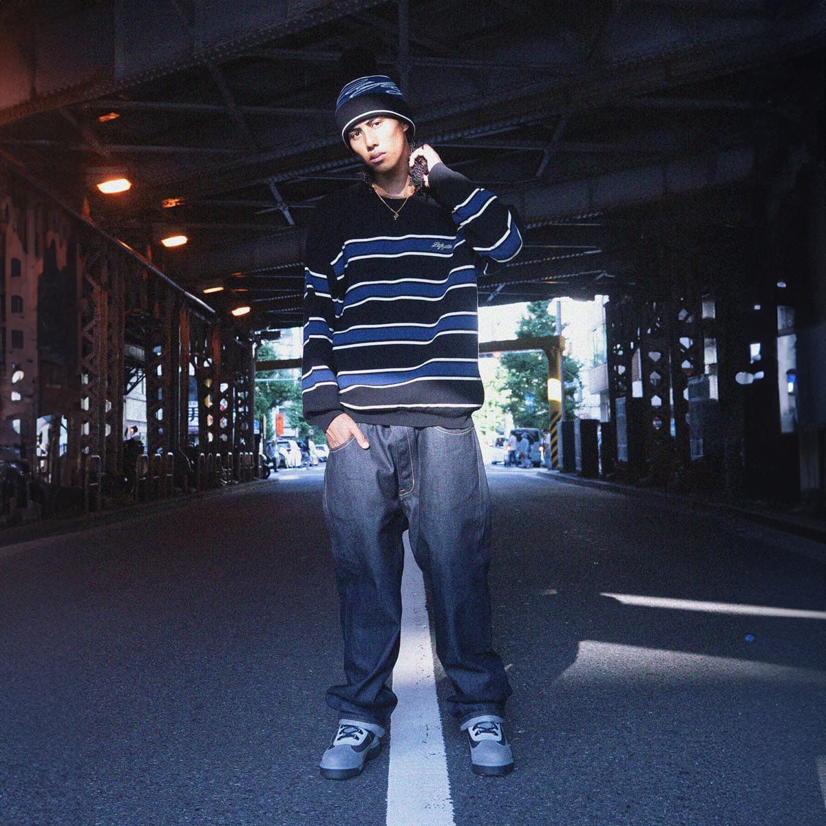 HERITAGE - COTTON KNIT SWEATER【LA250401】