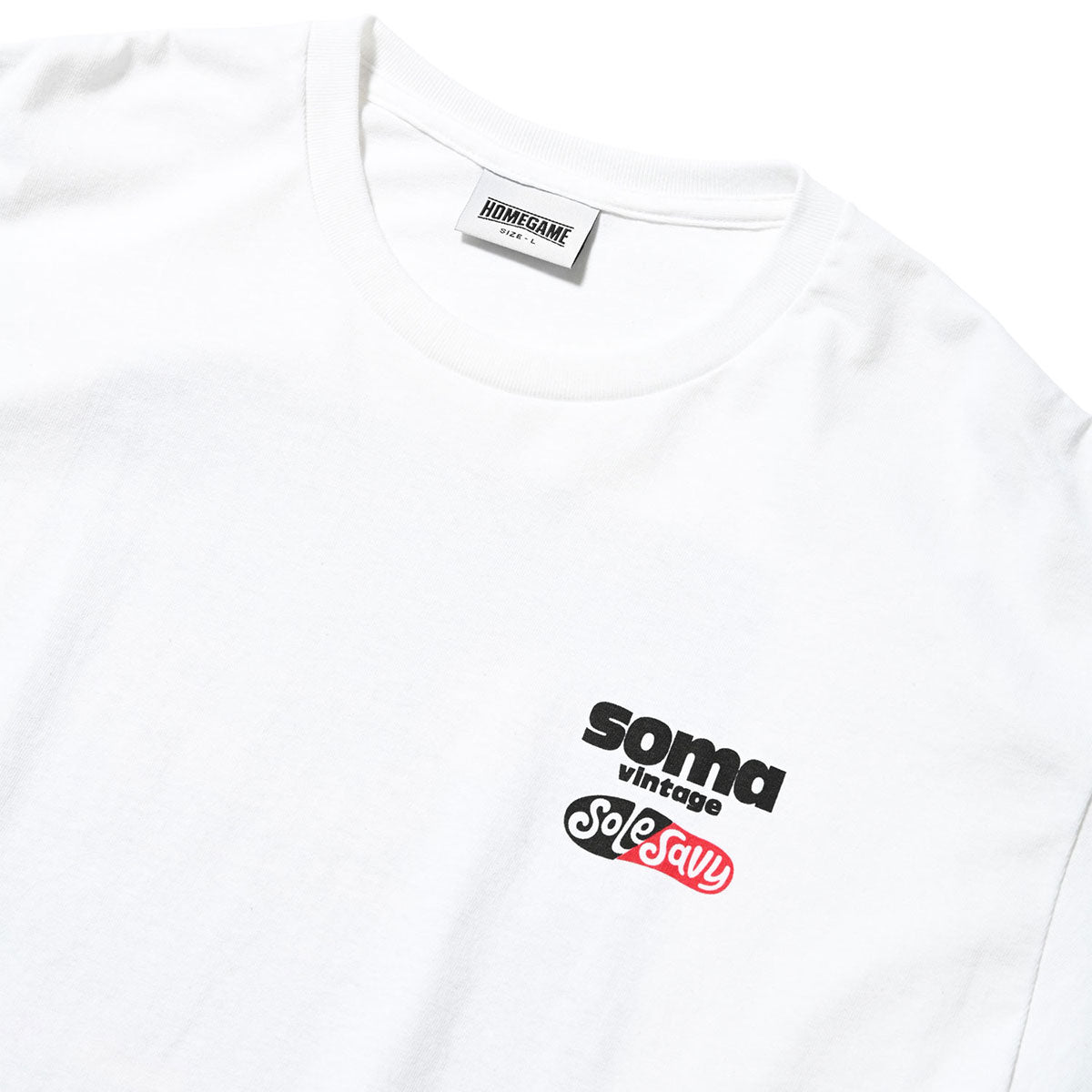 SOMA VINTAGE × SOLE SAVYE × HOMEGAME PHOTO TEE【HG240111】