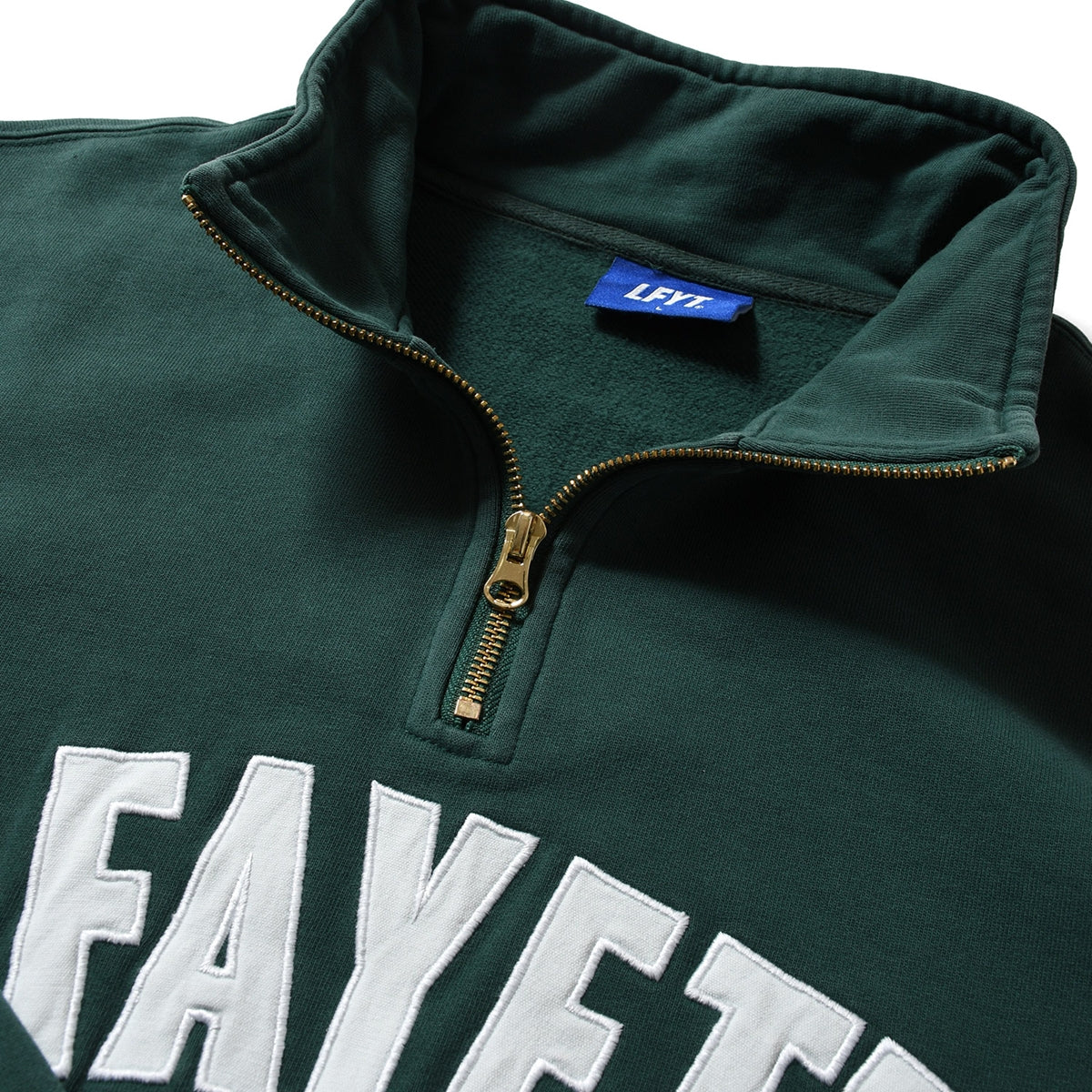 LA250702 ARCH LOGO HALFZIP SWEATSHIRT