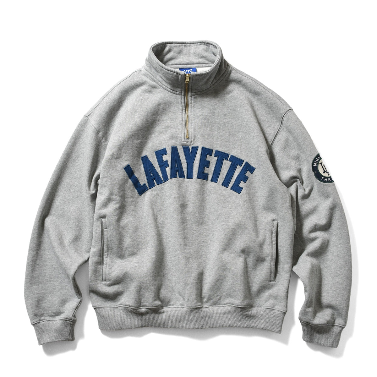 LA250702 ARCH LOGO HALFZIP SWEATSHIRT