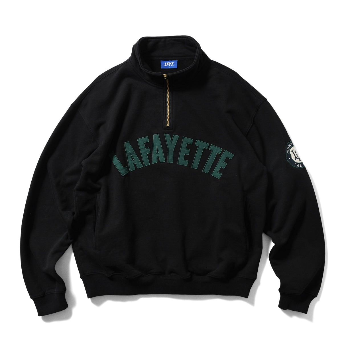 LA250702 ARCH LOGO HALFZIP SWEATSHIRT