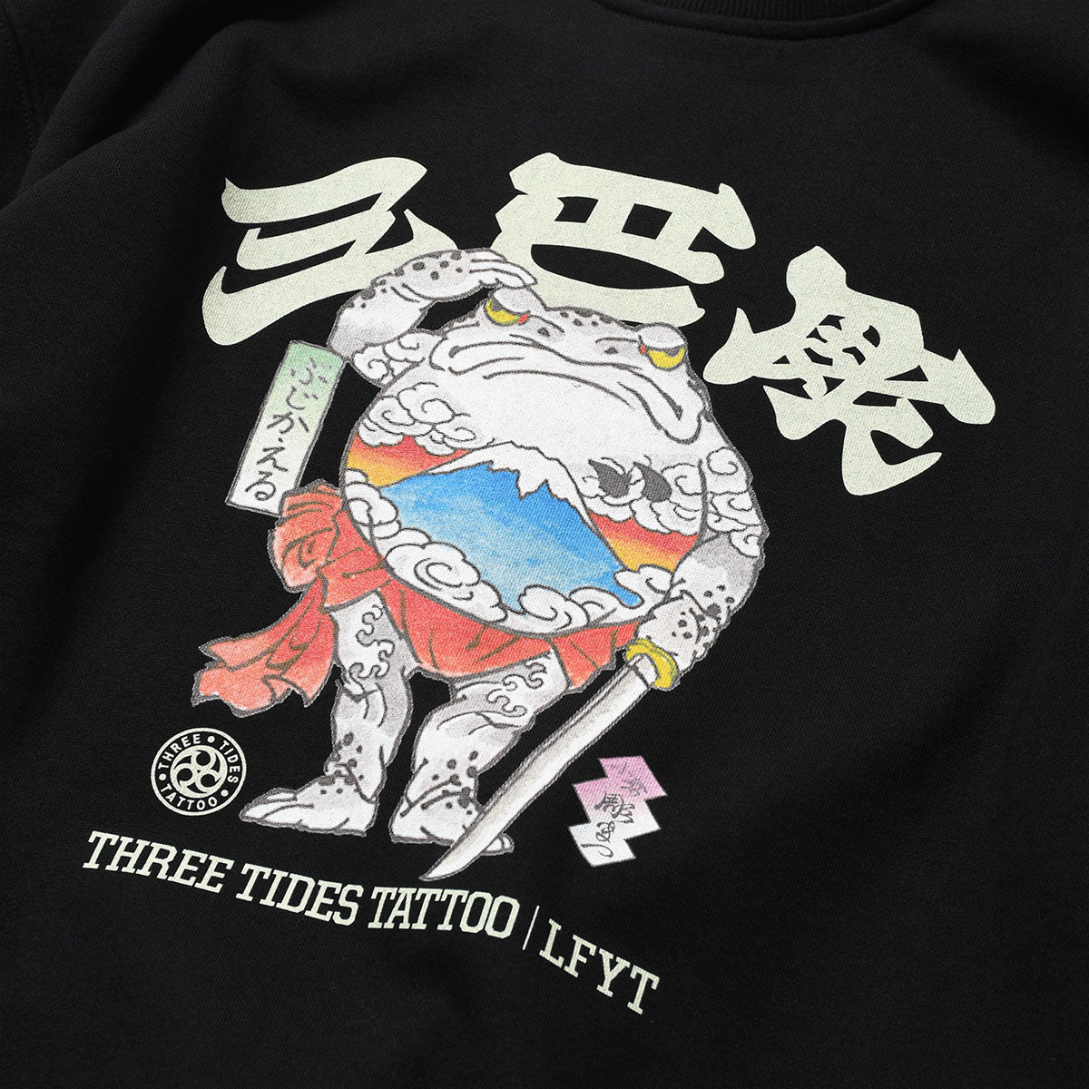 LFYT x THREE TIDES TATTOO - HORIMATSU CREW SWEAT【LE260701】