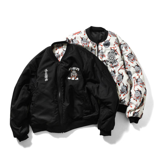 LFYT×THREE TIDES TATTOO - ICHIBAY HANNYA MA-1 JACKET 【LE251003】