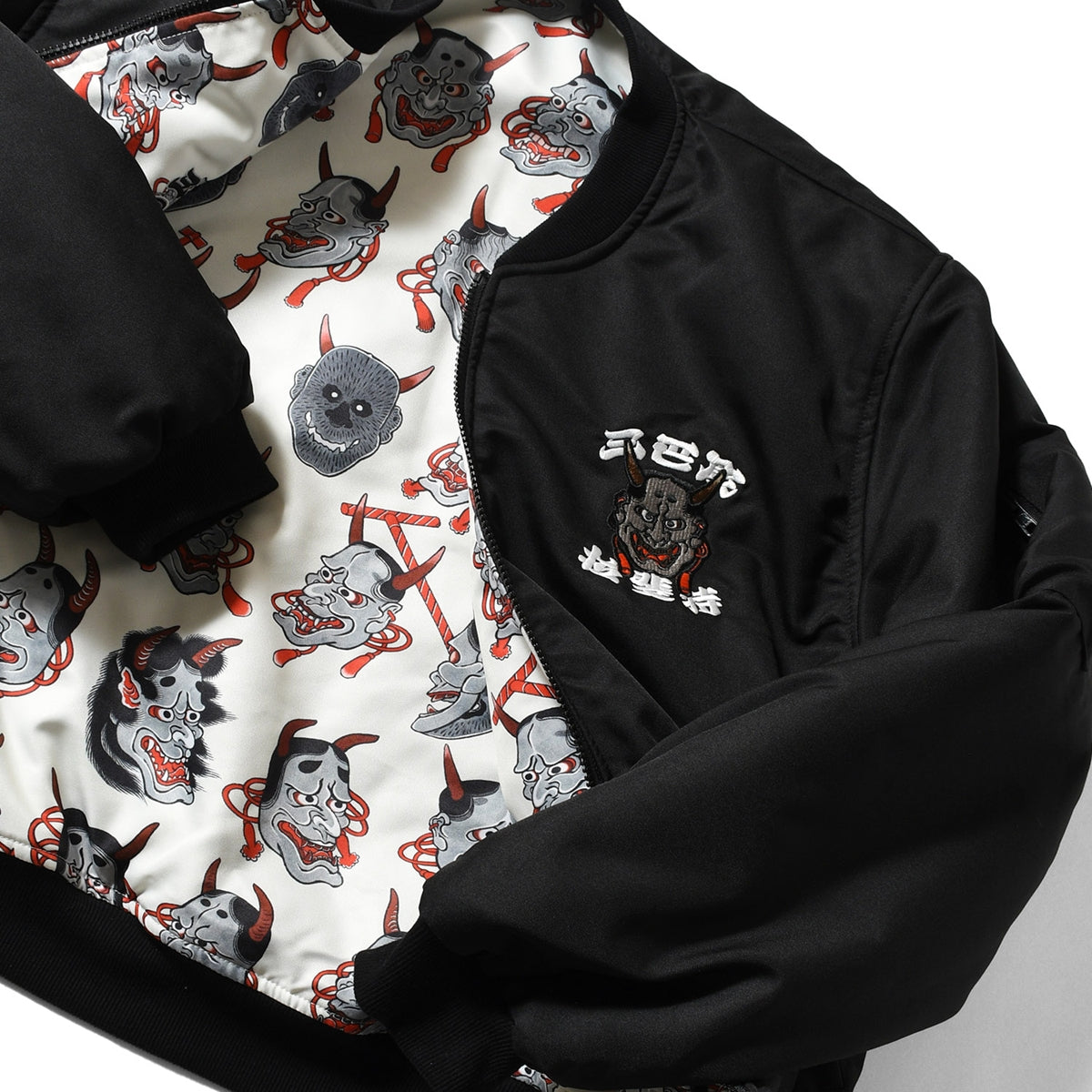 LFYT×THREE TIDES TATTOO - ICHIBAY HANNYA MA-1 JACKET 【LE251003