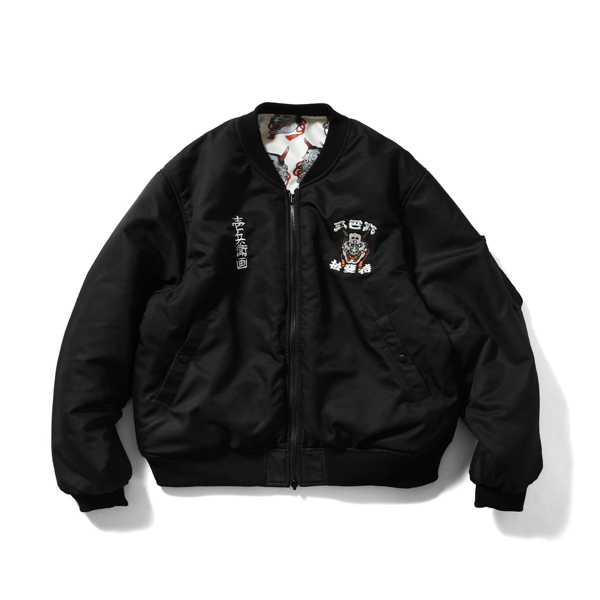 LFYT×THREE TIDES TATTOO - ICHIBAY HANNYA MA-1 JACKET 【LE251003】