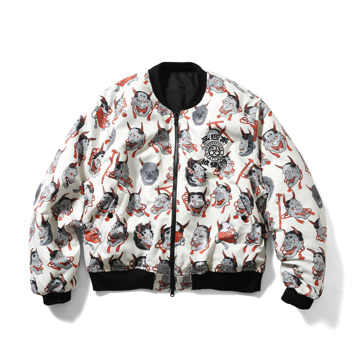 LFYT×THREE TIDES TATTOO - ICHIBAY HANNYA MA-1 JACKET 【LE251003