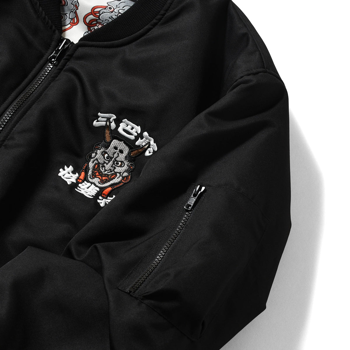 LFYT×THREE TIDES TATTOO - ICHIBAY HANNYA MA-1 JACKET 【LE251003】