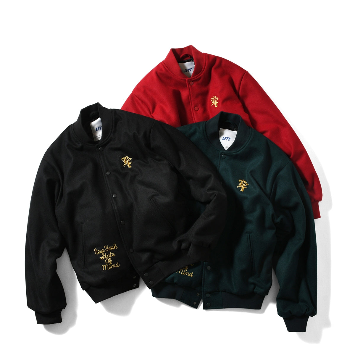 HERITAGE MELTON EMBLEM JACKET【LA251007】