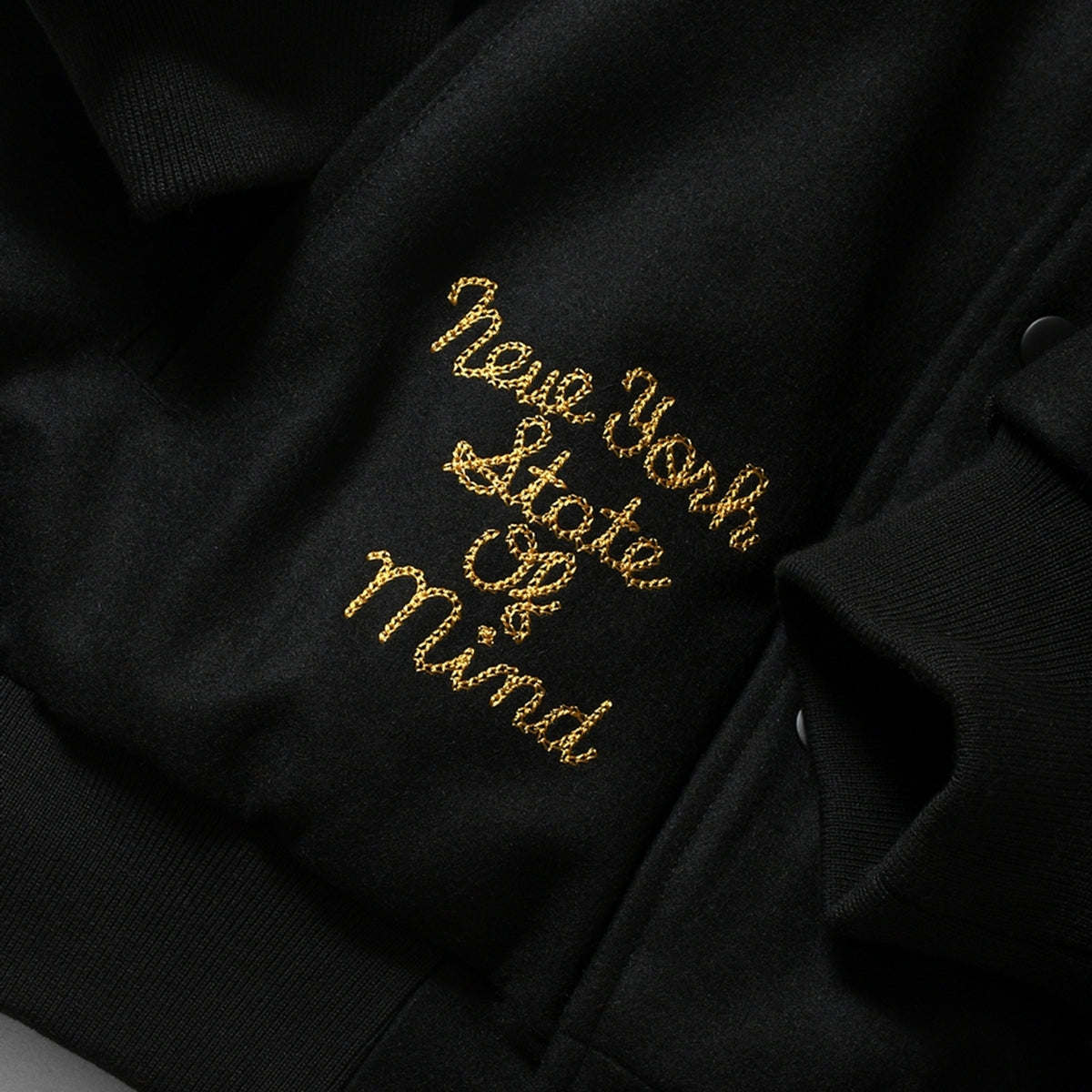 HERITAGE MELTON EMBLEM JACKET【LA251007】