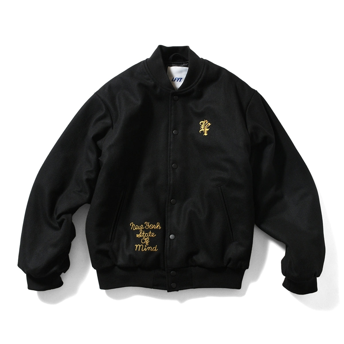 HERITAGE MELTON EMBLEM JACKET【LA251007】