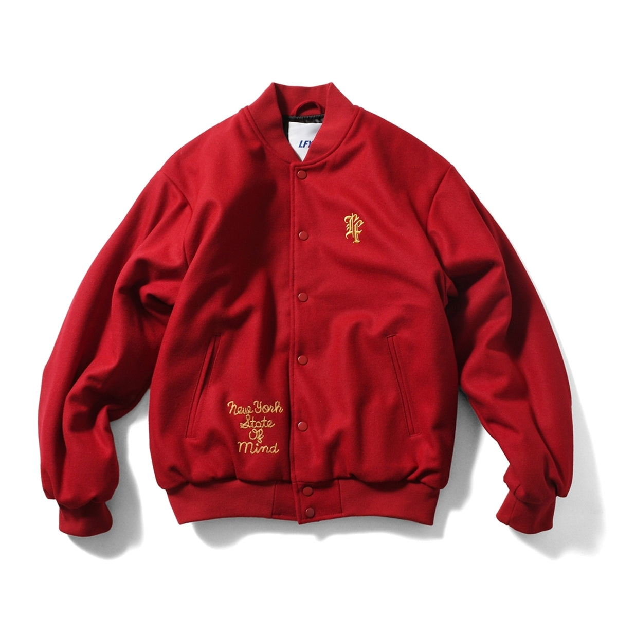 HERITAGE MELTON EMBLEM JACKET【LA251007】