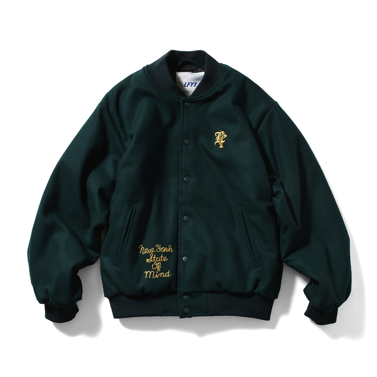 HERITAGE MELTON EMBLEM JACKET【LA251007】
