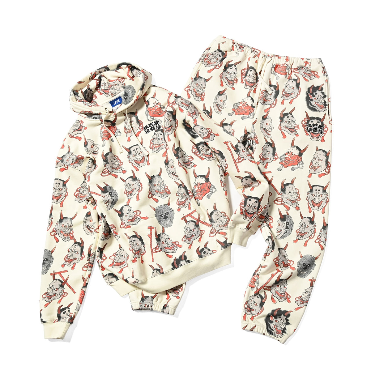 LFYT×THREE TIDES TATTOO - ICHIBAY HANNYA SWEAT PANTS 【LE251202】
