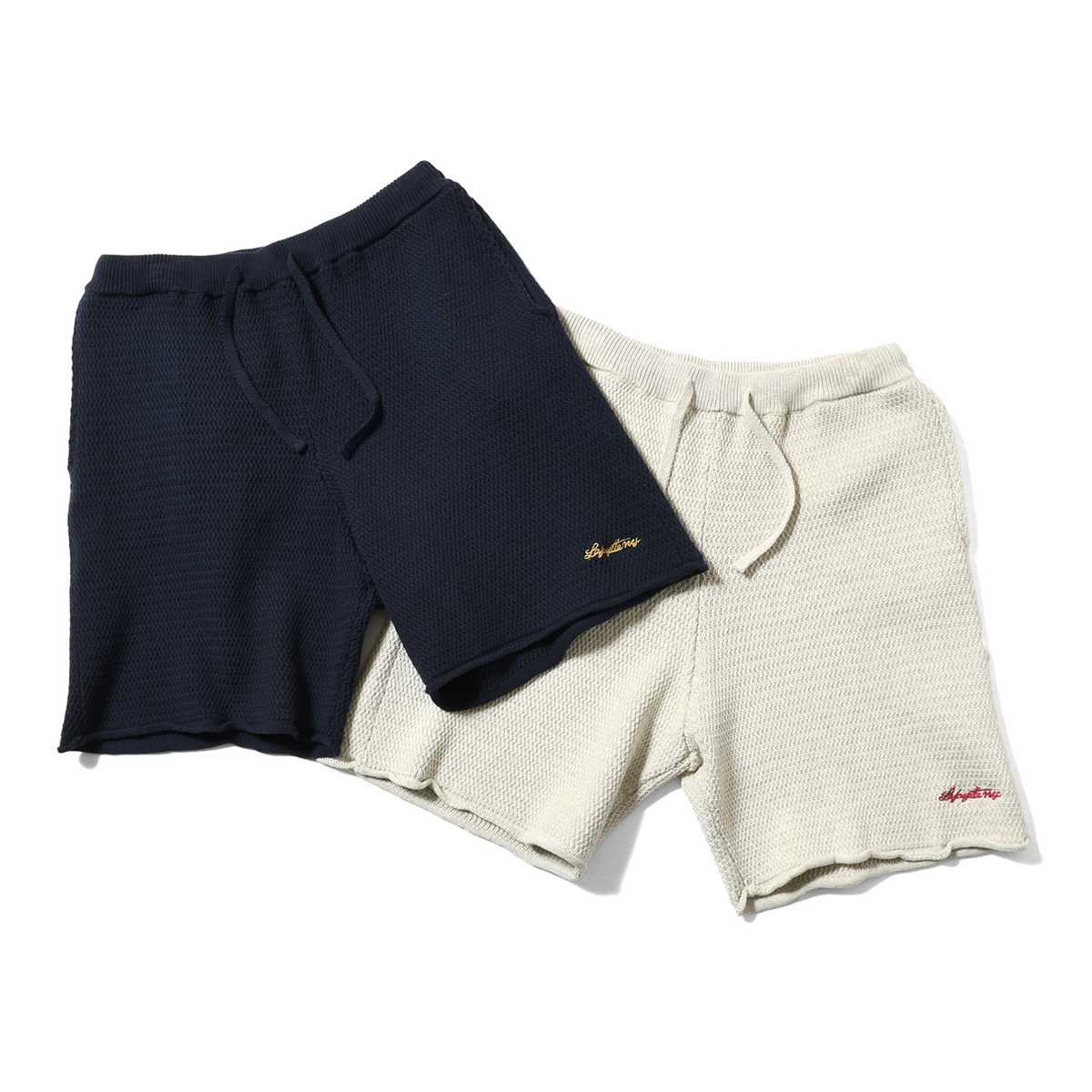 LFYT - RAVEN PATTERN SUMMER KNIT SHORTS 【LS261301】