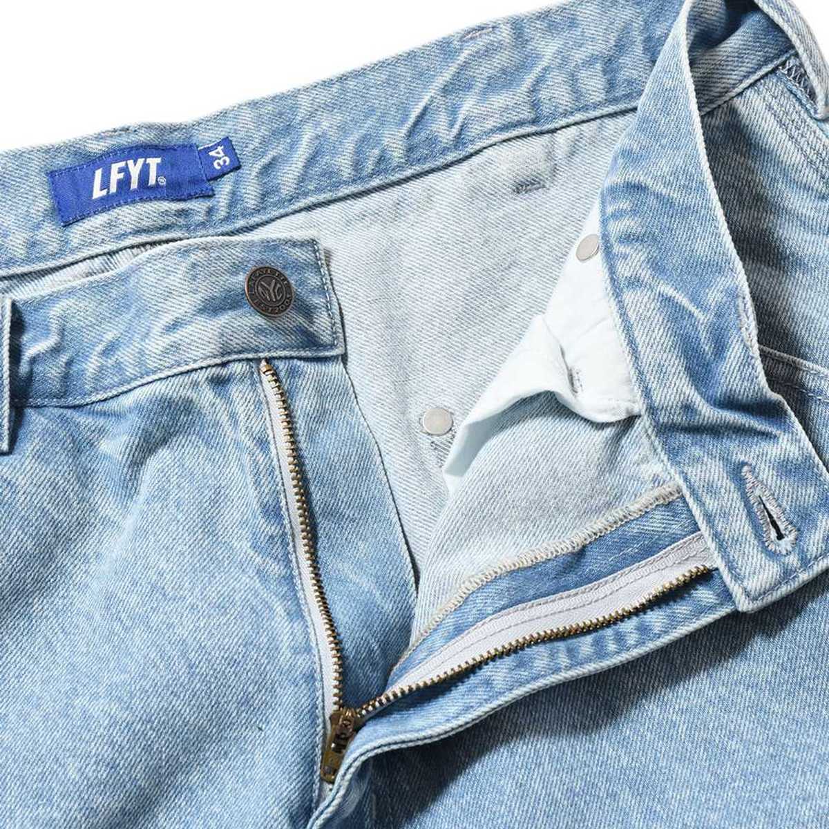 LFYT  -  DOUBLE KNEE DENIM PAINTER SHORTS【LS261302】