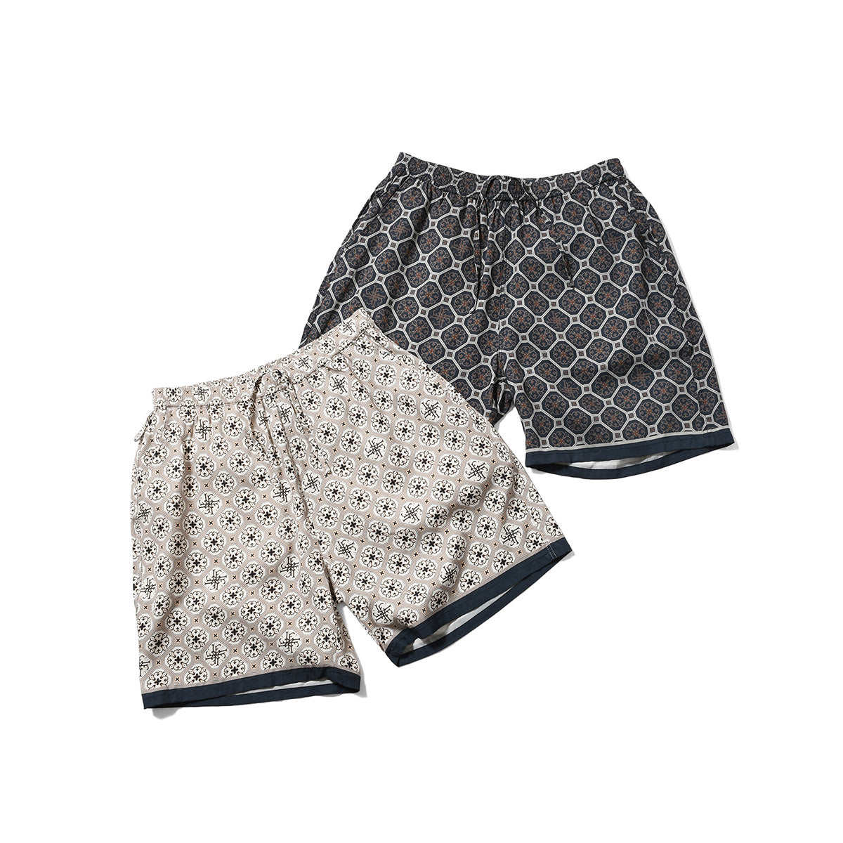 LFYT - ARABESQUE PATTERN EASY SHORTS【LS261303】