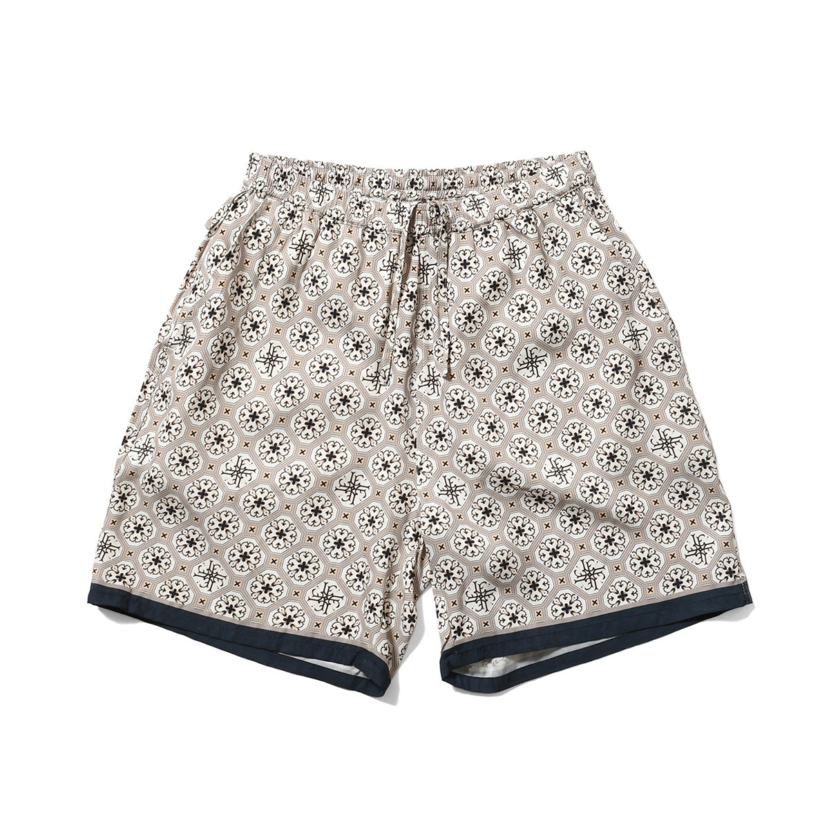 LFYT - ARABESQUE PATTERN EASY SHORTS【LS261303】