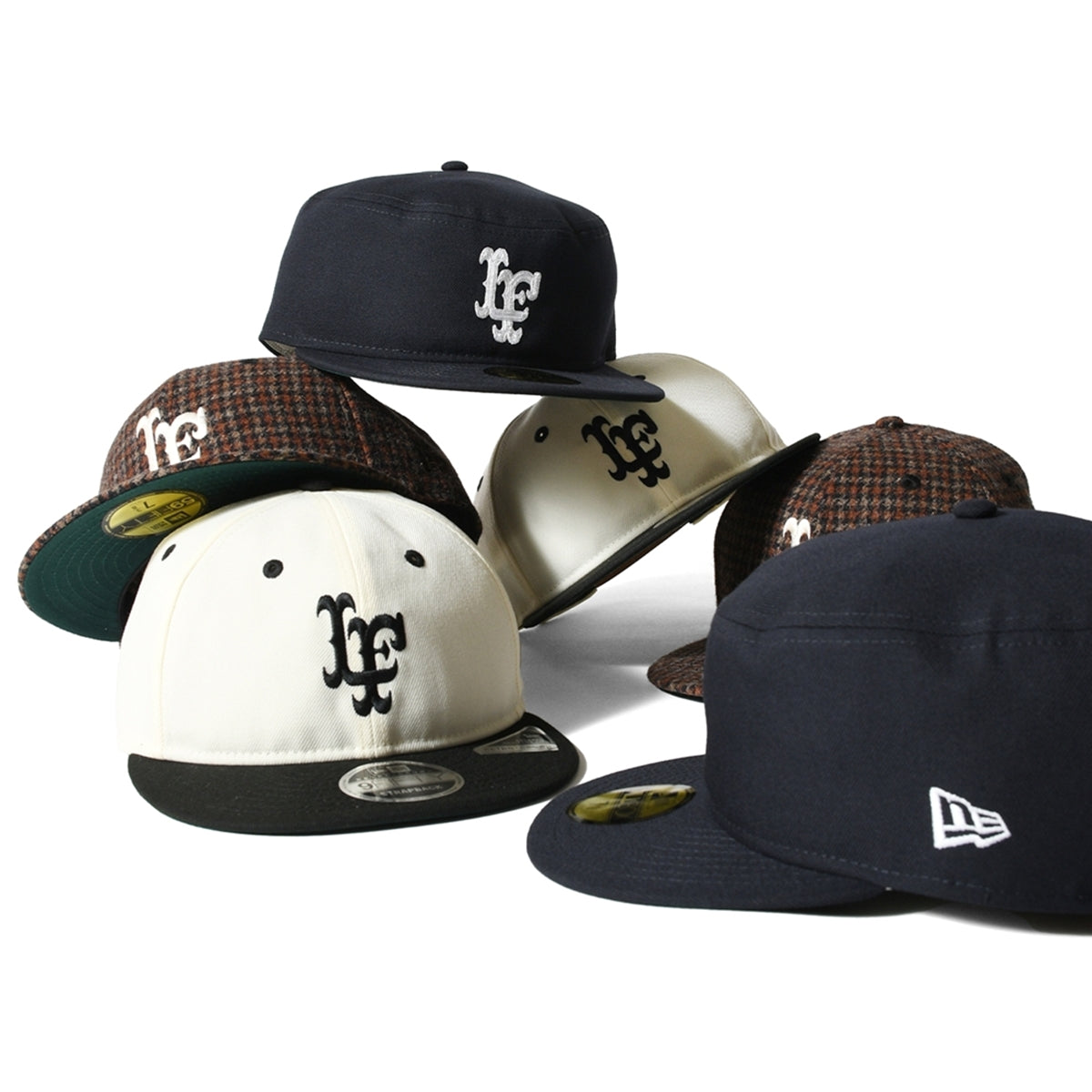 LFYT × NEW ERA - LF LOGO RETRO CROWN 9FIFTY CAP【LA251405】