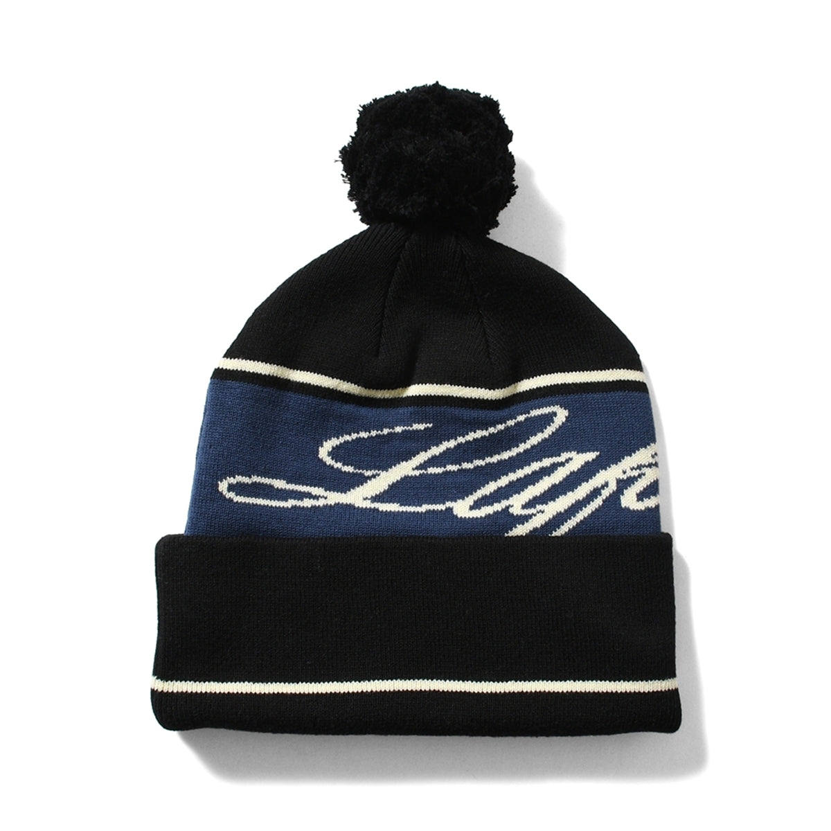 PLAYFIELD POM KNIT CAP【LA251408】