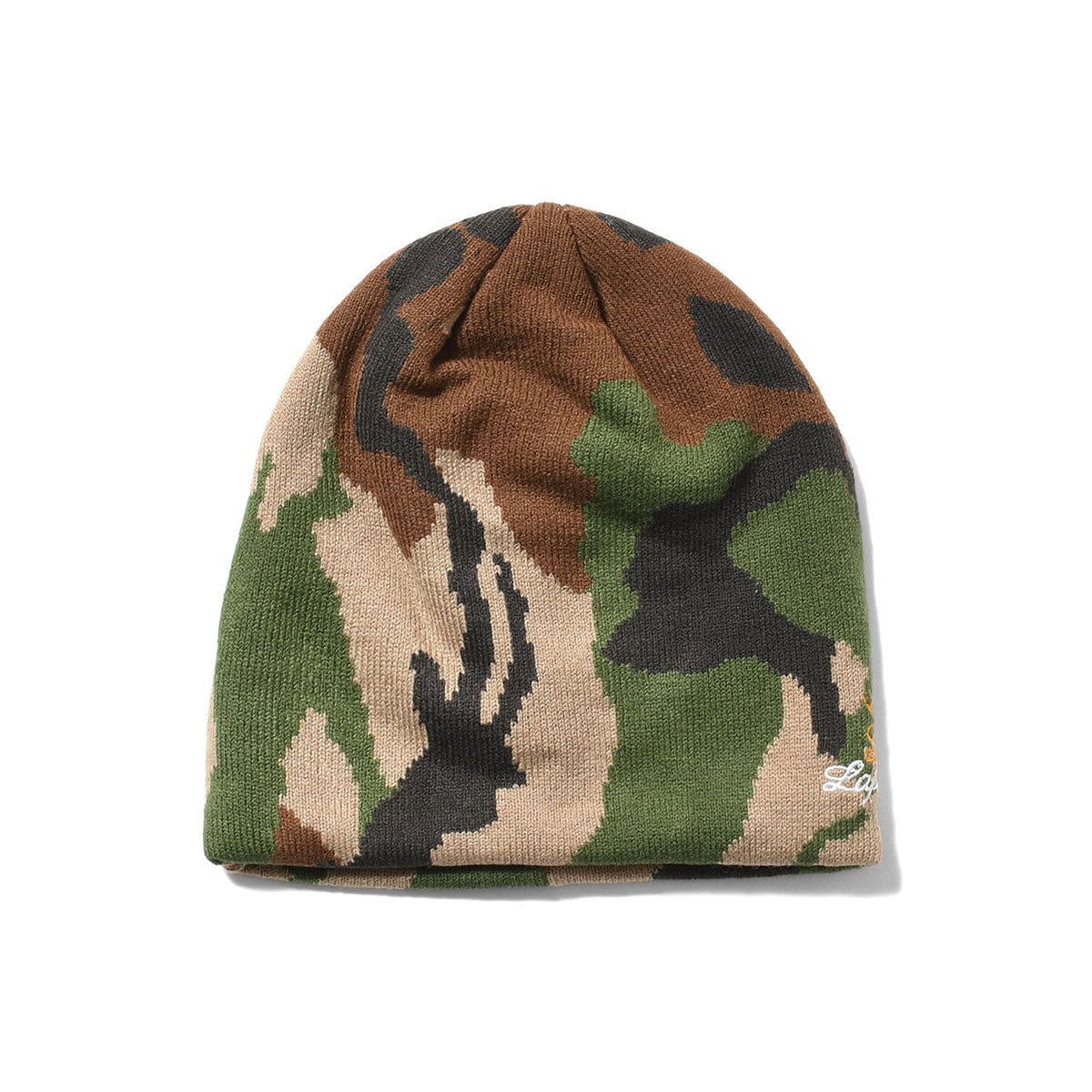 LFYT - GOLD L LOGO SINGLE BEANIE【LS261402】