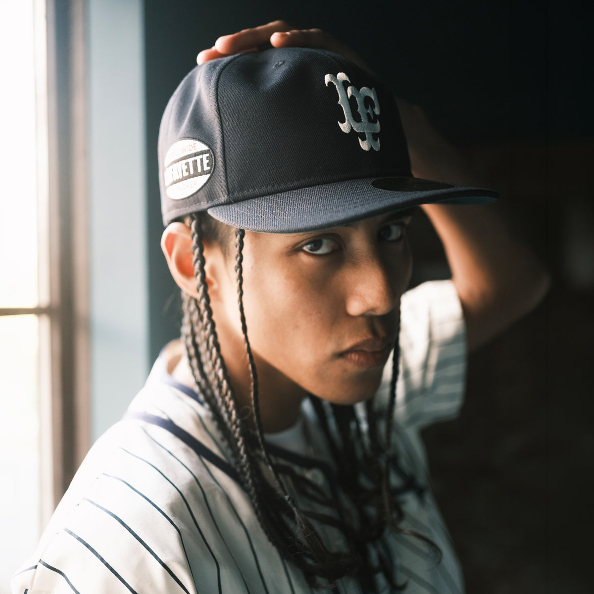 LFYT × NEW ERA - LF LOGO 59FIFTY FITTED CAP ”EXPLORER”【LS261403】