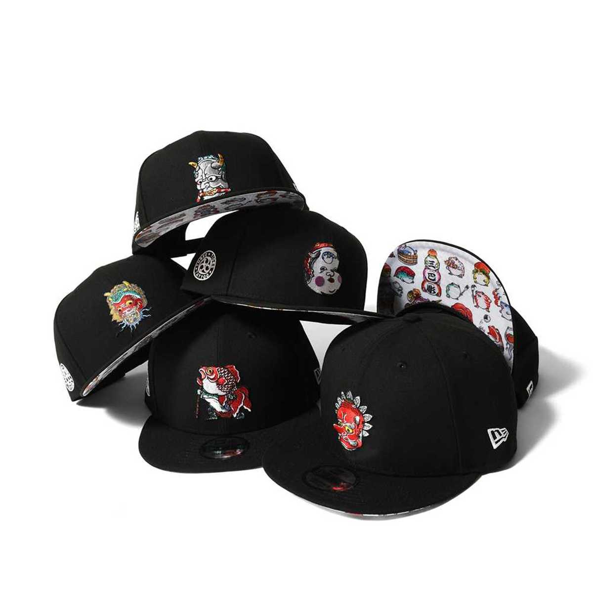 LFYT×THREE TIDES TATTOO - NEW ERA HORIMATSU ONI 9FIFTY【LE261401】