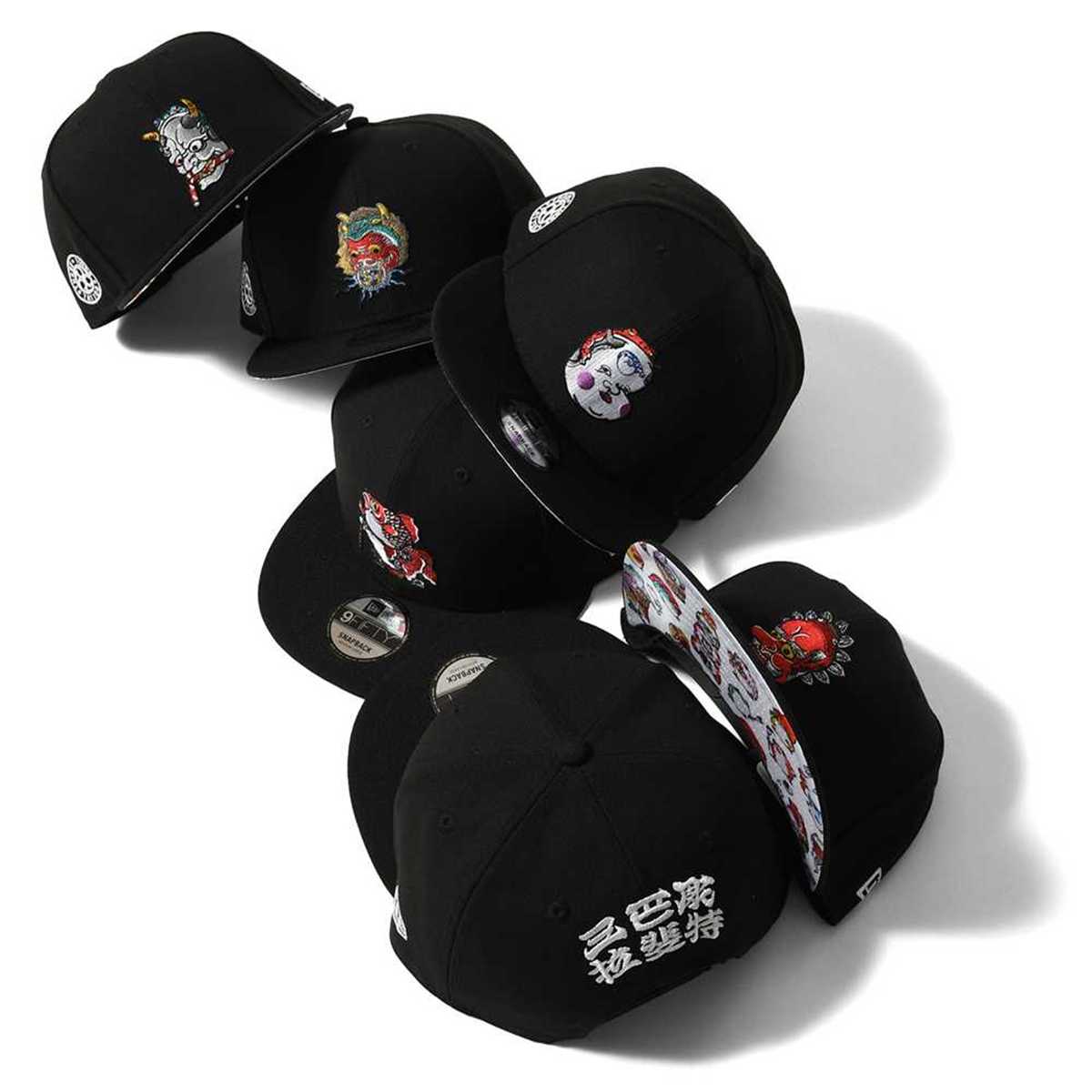 LFYT×THREE TIDES TATTOO - NEW ERA HORIMATSU HANNYA 9FIFTY 【LE261401】