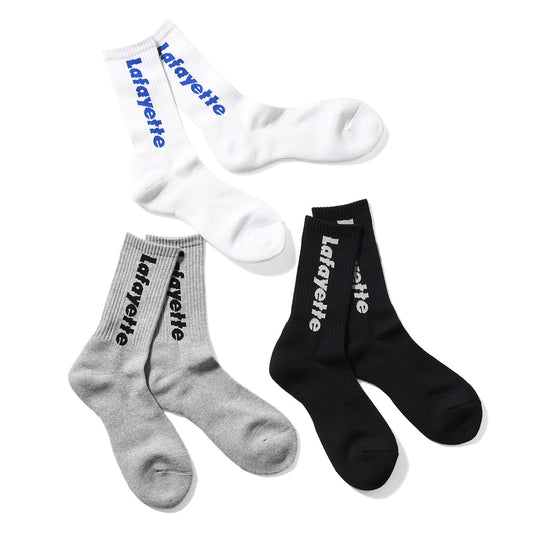 LFYT - Lafayette LOGO CREW SOCKS【LA252101】