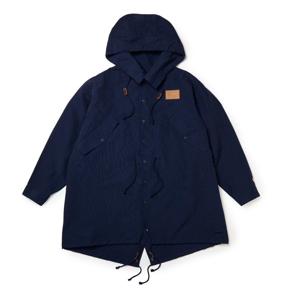 NEW ERA - OD FISHTAIL PARKA TAKAYUKI OHASHI PATCH NAVY【15171739】