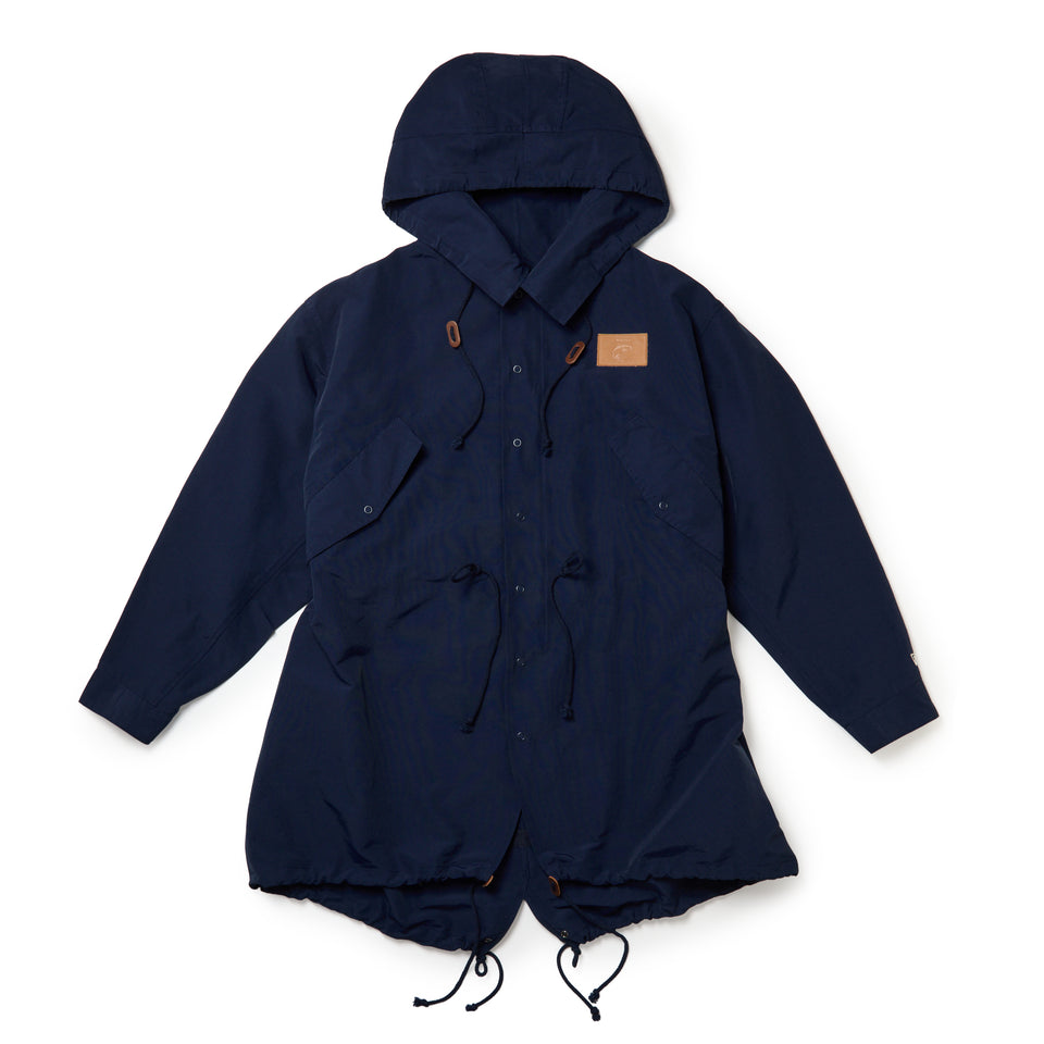 NEW ERA - OD FISHTAIL PARKA TAKAYUKI OHASHI PATCH NAVY【15171739】