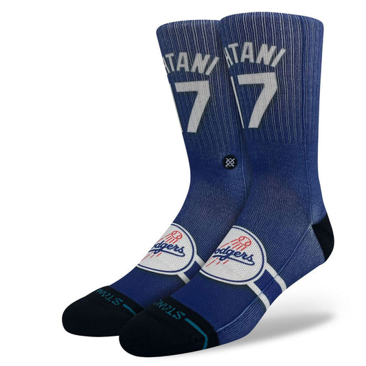 STANCE - JERSEY OHTANI 2 SOCKS #BLU【A556A24JO2】