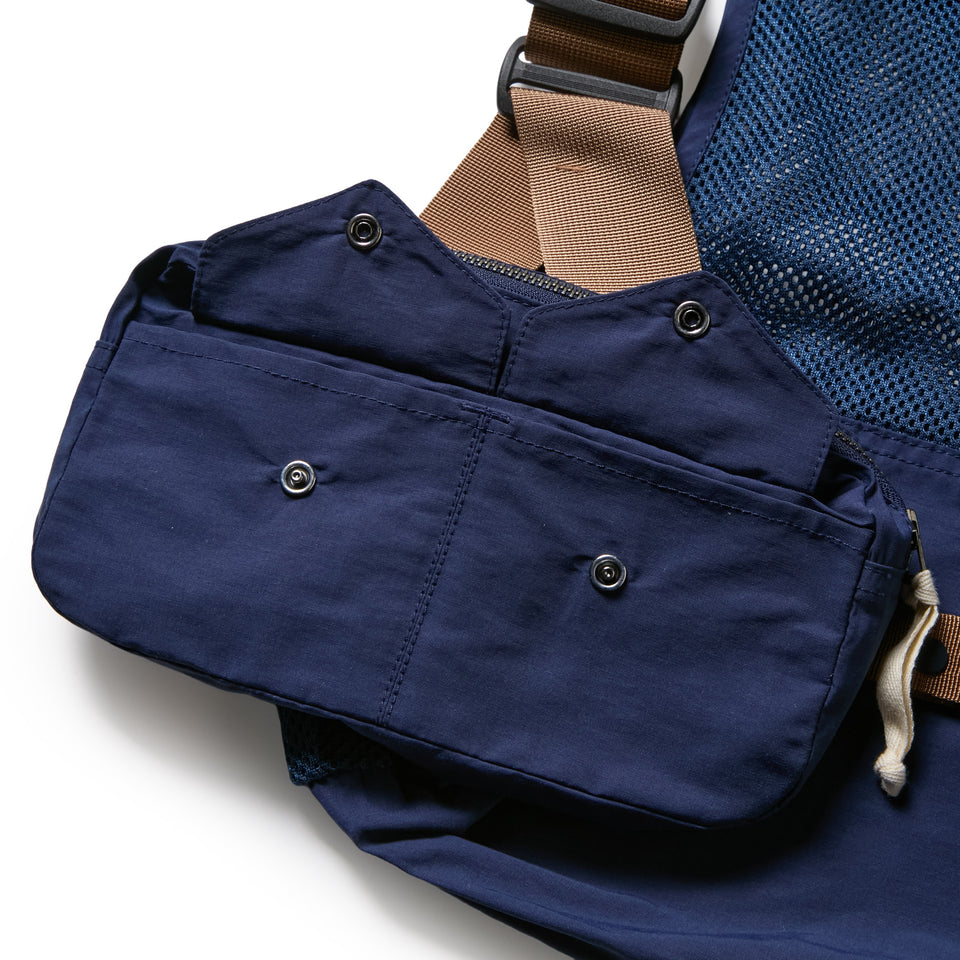 NEW ERA - OD FISHING VEST TAKAYUKI OHASHI PATCH NAVY【15171741】