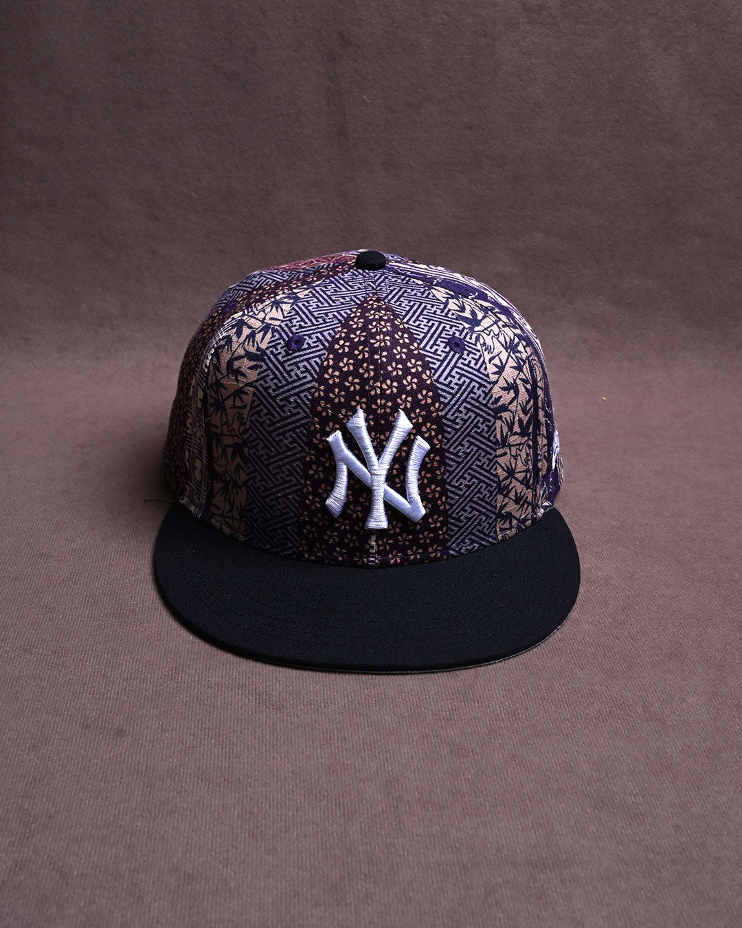 NEW ERA - NEW YORK YANKEES CO 59FIFTY MULTI/PURPLE NAVY —紫竹