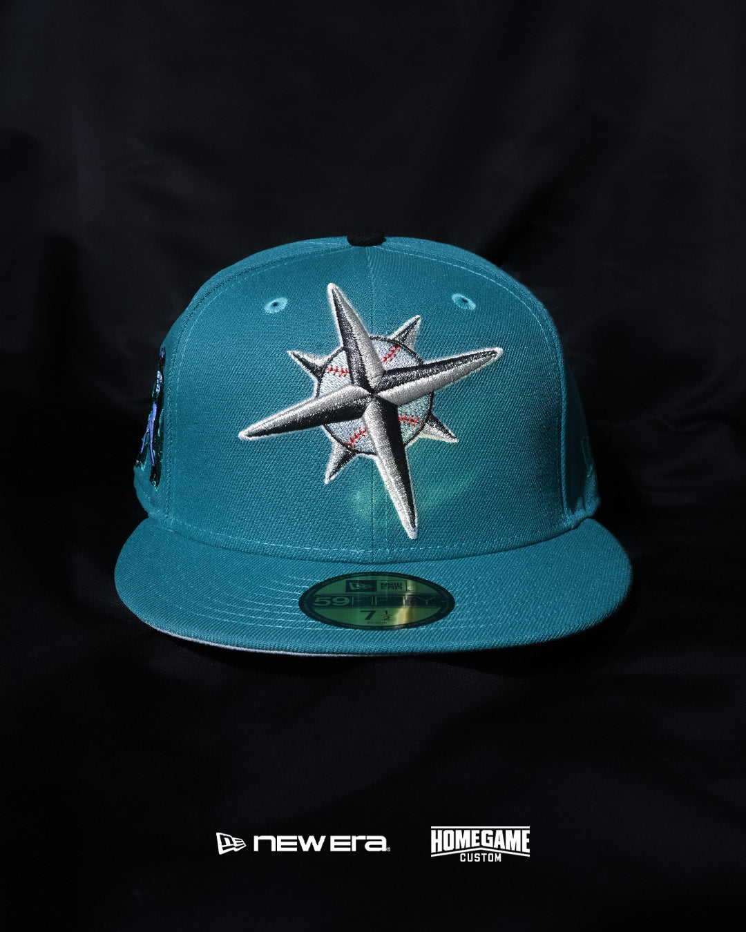 NEW ERA - SEATTLE MARINERS CO COMPASS 59FIFTY NORTHWEST GREEN【71083726】