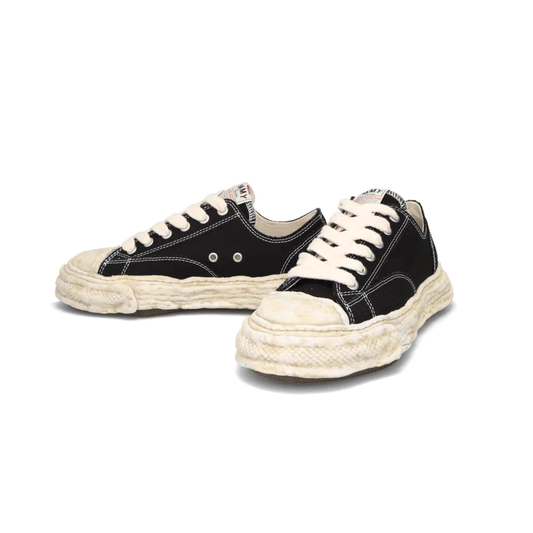 Maison MIHARA YASUHIRO Peterson 23 CANVAS LOW-TOP Black [A13FW713]