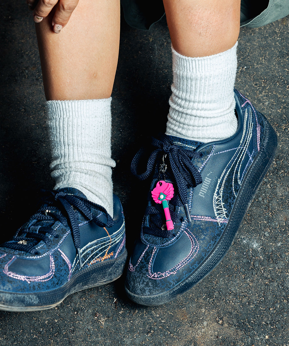 PUMA - PALERMO SQUID GAME PUMA NAVY-BRIGHT MELON【403859-01】