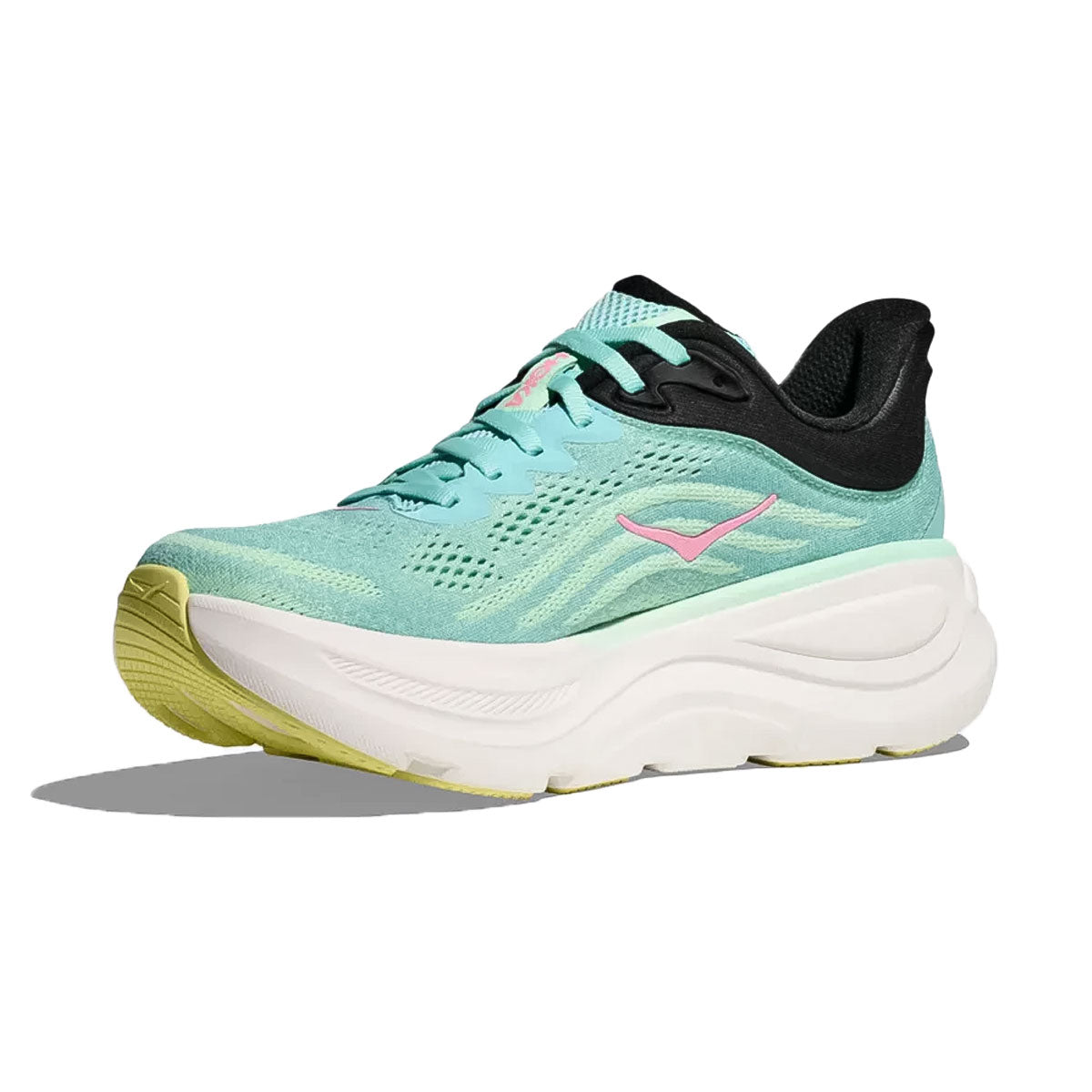 HOKA - BONDI 9 WOMENS BLUE SPARK/MINT FLUORITE【1162012-BTF】