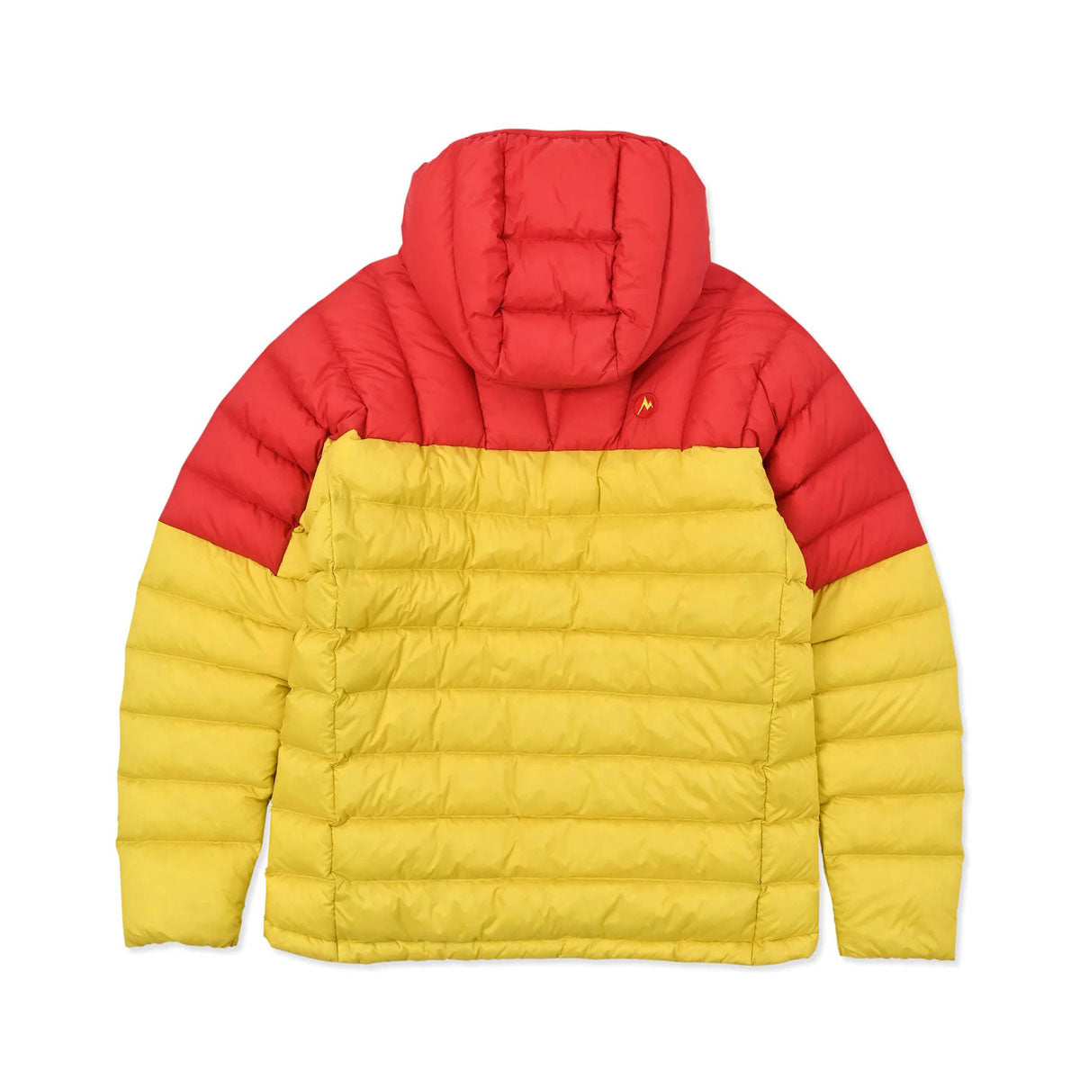 MARMOT - Lance Down Hoodie RED×YELLOW 【MTFW25MDW009】
